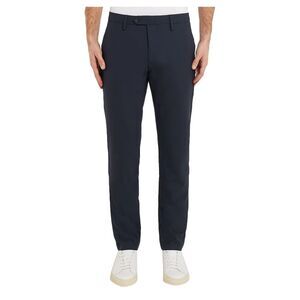 NNO7 Mens Navy Slim Fit Pants 28 X 32